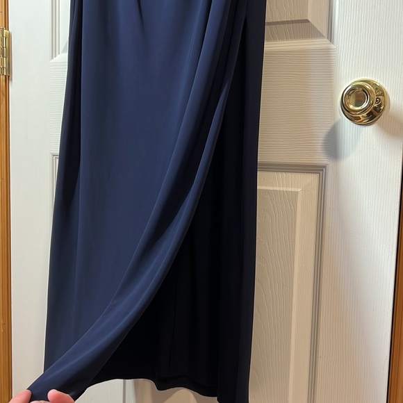 Ralph Lauren Dress~Size 6~Floor Length w/ Left Slit up to Thigh - Picture 6 of 8